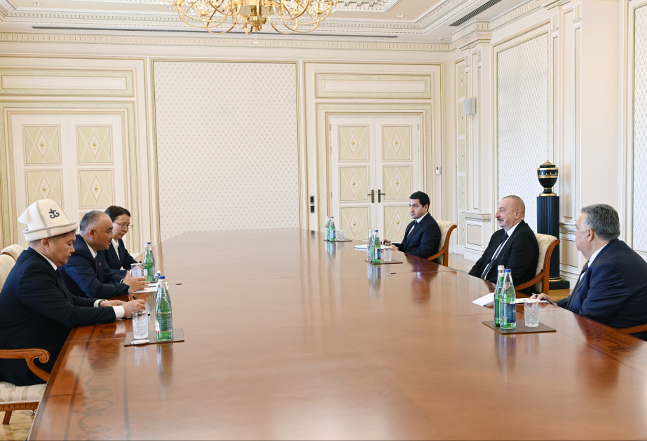 President Ilham Aliyev received Speaker of Jogorku Kenesh of Kyrgyzstan