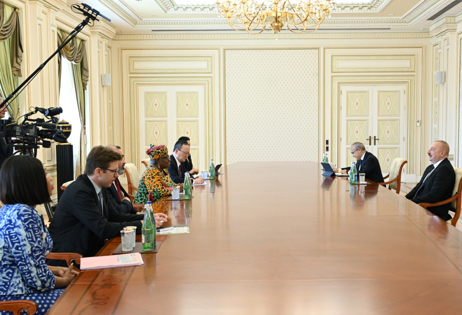 President Ilham Aliyev received Director-General of World Trade Organization