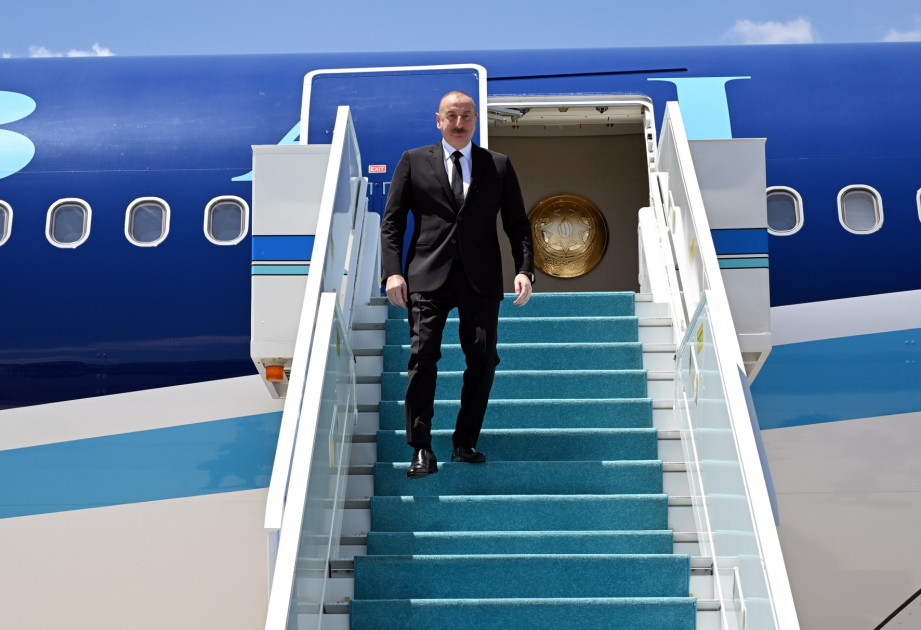 President of Azerbaijan Ilham Aliyev arrives in Ankara for working visit at invitation of President of Türkiye Recep Tayyip Erdogan