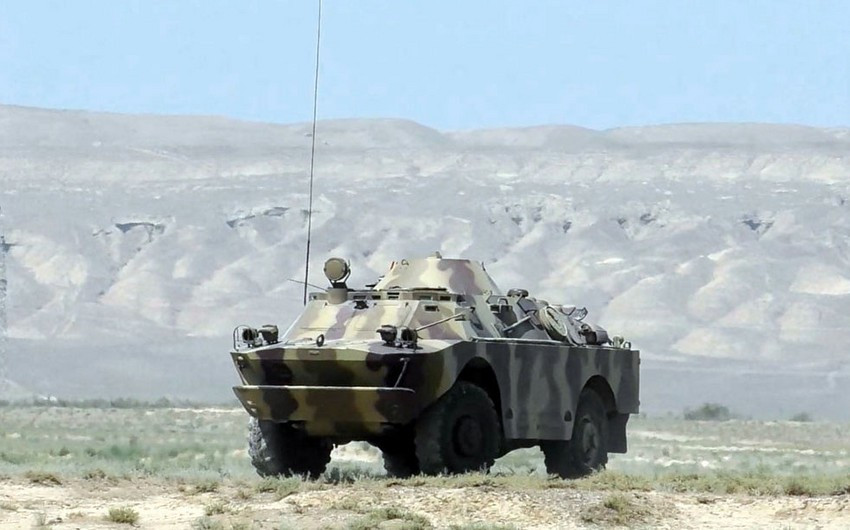 Azərbaycan Ordusunda taktiki-xüsusi təlim keçirilib