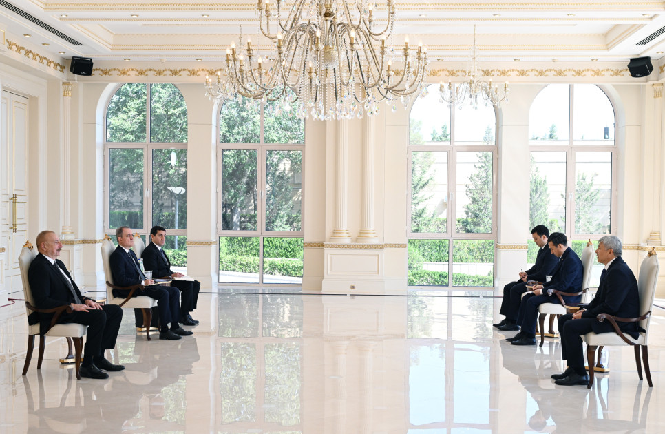 President Ilham Aliyev received credentials of incoming Kyrgyz ambassador