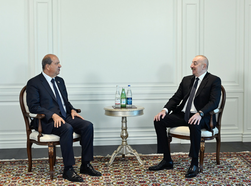 President Ilham Aliyev received President of Turkish Republic of Northern Cyprus in Shusha