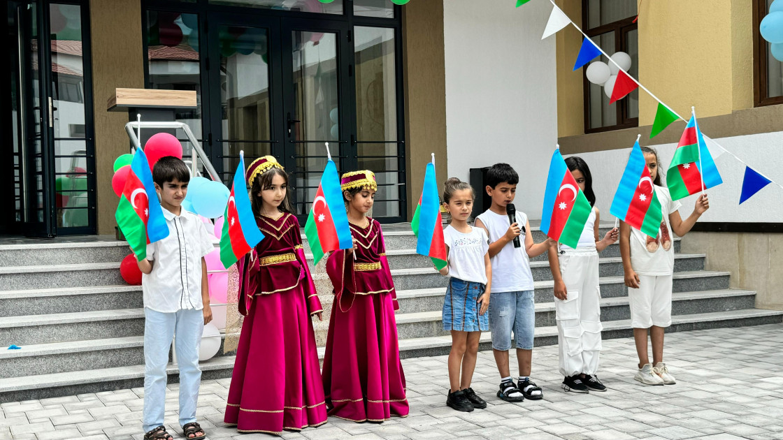 32 ildən sonra Laçının Zabux kəndində ilk uşaq bağçası açılıb