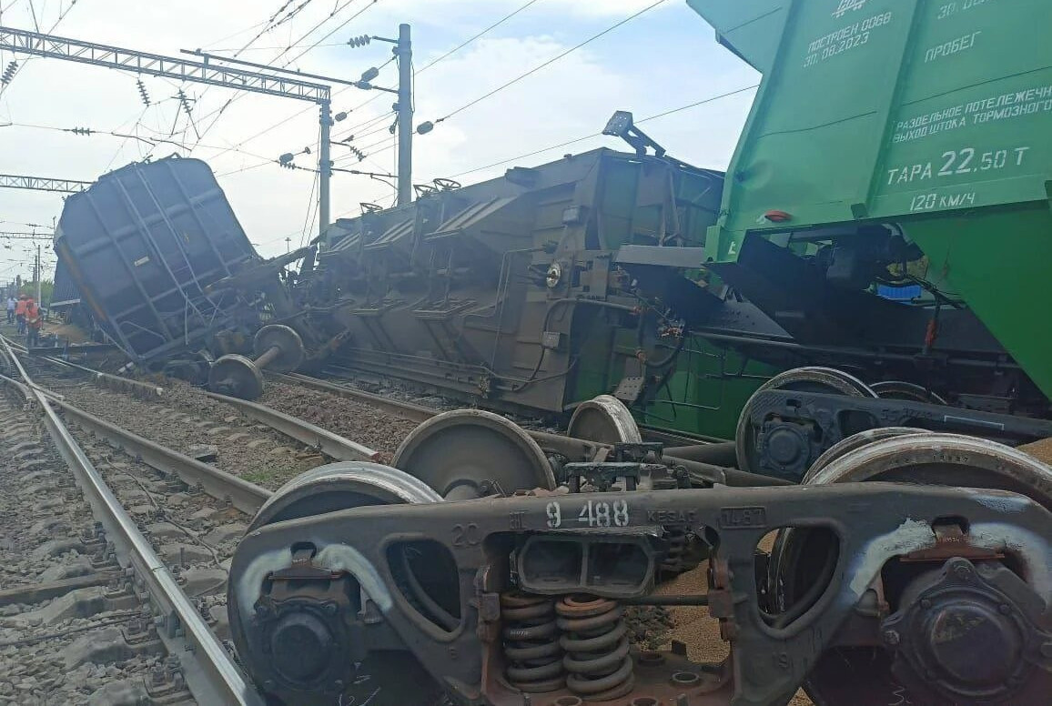 Zarat stansiyasında aşan qatar Rusiya şirkətinə məxsusdur