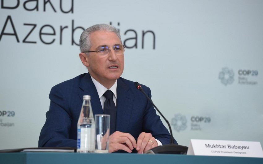 COP29 President rallies nations for climate action in official letters