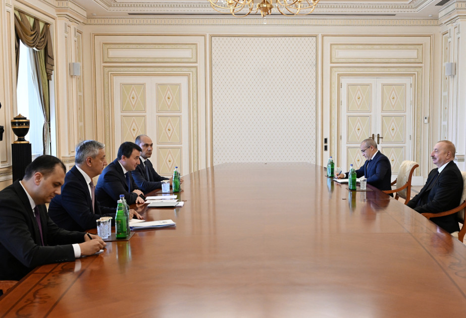 President Ilham Aliyev received Deputy Prime Minister of Uzbekistan
