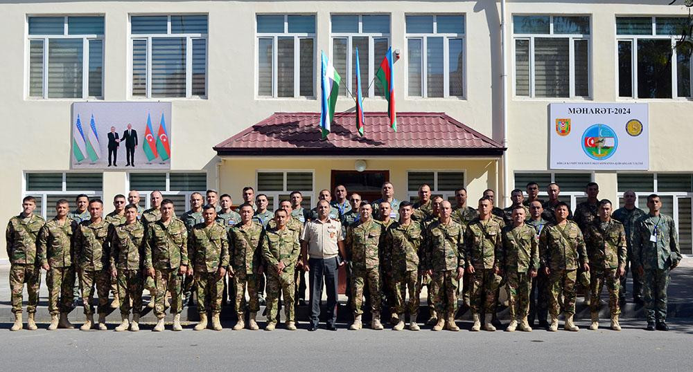 Opening ceremony of Azerbaijan-Uzbekistan Command-Staff Exercise held