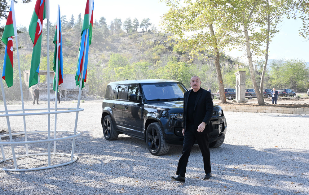 Foundation stone was laid for the fifth residential complex in Zangilan city