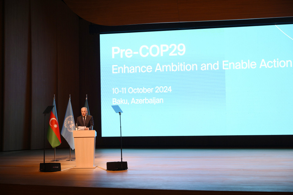UN Pre-COP29 climate conference kicks off in Baku