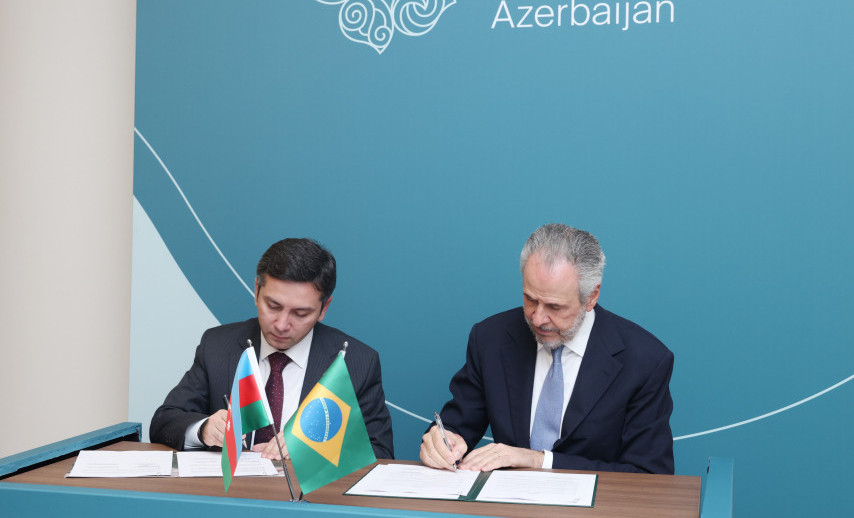 Azərbaycanla Braziliya arasında Anlaşma Memorandumu imzalanıb