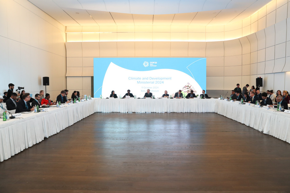 Climate and Development Ministerial underway in Baku