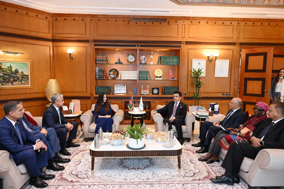 Вице-президент Фонда Гейдара Алиева Лейла Алиева посетила штаб-квартиру ICESCO