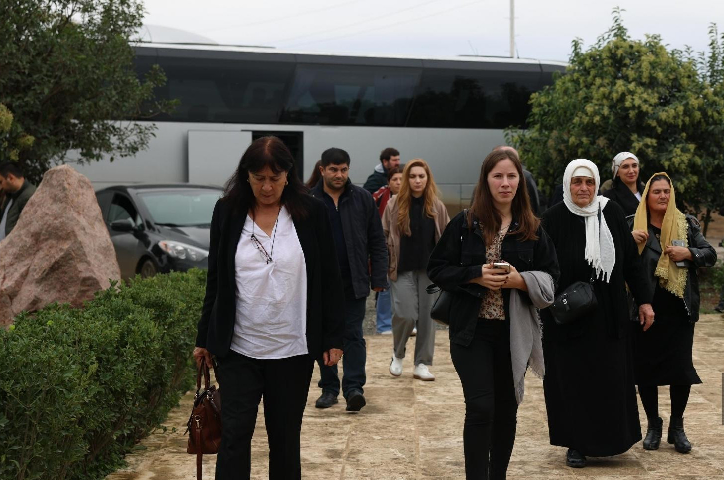 Gürcüstanlı səyyahlar Ağdama səfər ediblər