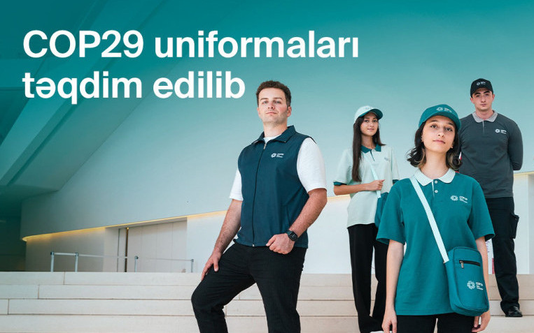 COP29 staff uniforms unveiled