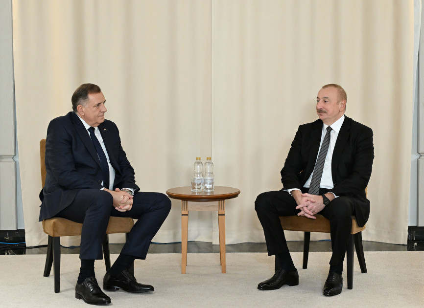 President Ilham Aliyev met with President of the Republic of Srpska of Bosnia and Herzegovina in Kazan