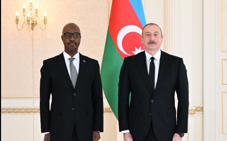 President Ilham Aliyev accepted credentials of incoming ambassador of Rwanda to Azerbaijan