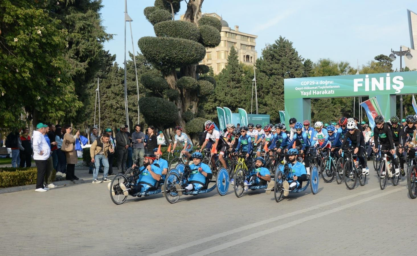 March under motto ‘Towards COP29: NGOs' Green Movement’ held in Baku