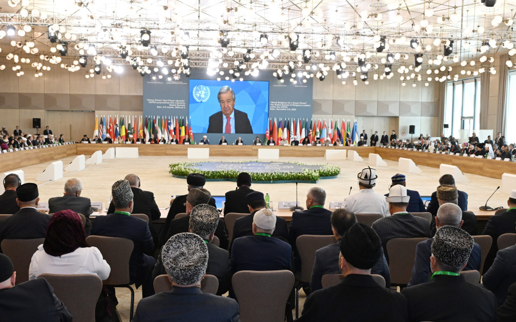 Global Summit of Religious Leaders gets underway in Baku