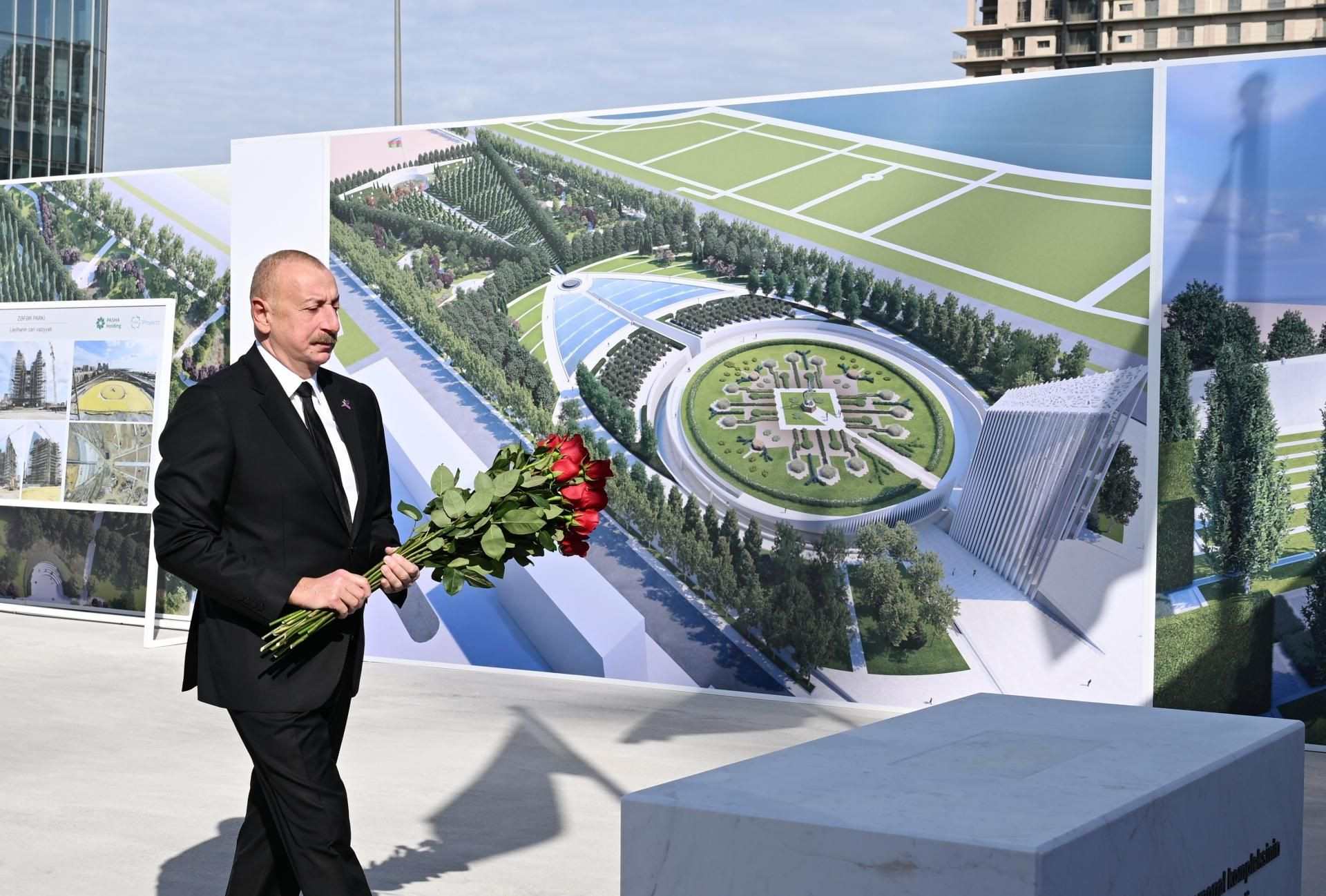 President Ilham Aliyev attended inauguration of Victory Park in Baku