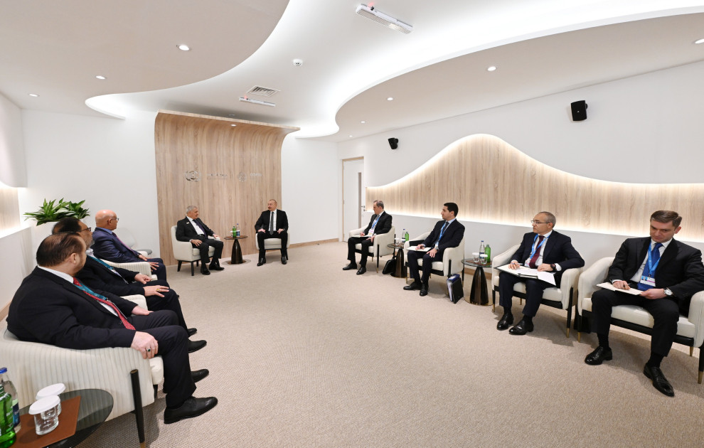 President Ilham Aliyev met with President of Iraq