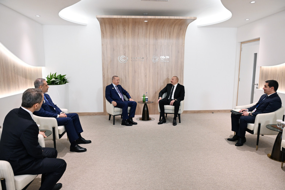 President Ilham Aliyev met with President of Türkiye Recep Tayyip Erdoğan