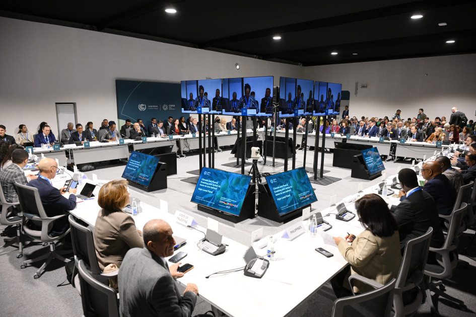 “İqlim və Sülh: heç kimi arxada qoymamaq naminə birgə fəaliyyət” adlı yüksək səviyyəli panel iclası keçirilir