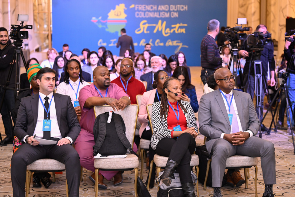 Из Баку прозвучал призыв к единству и независимости народа Сен-Мартена