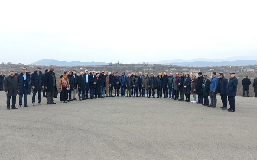 Beynəlxalq Parlament Konfransı iştirakçılarının Qarabağa səfəri başa çatıb