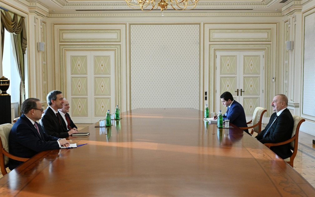 President Ilham Aliyev received President and President-elect of American Israel Public Affairs Committee