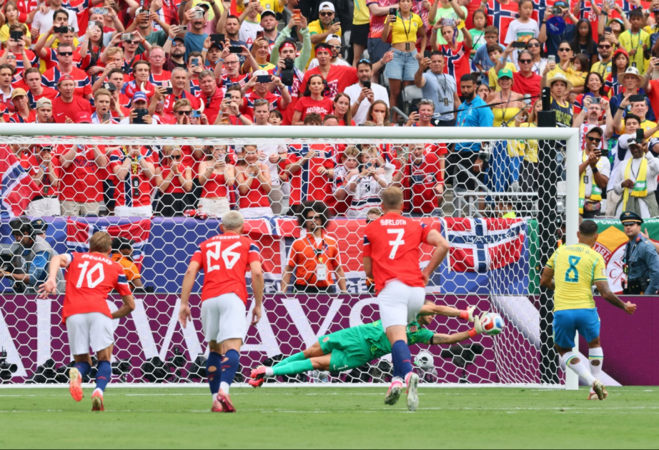 Norveç Braziliyanı mübarizədən kənarlaşdırıb