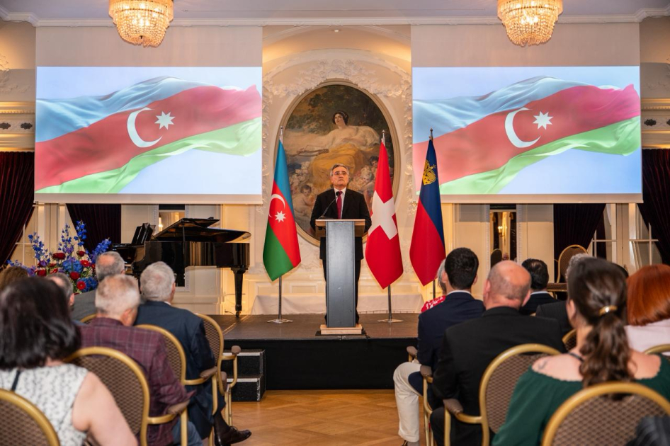 Azərbaycanın Müstəqillik Günü münasibətilə Berndə rəsmi qəbul təşkil edilib