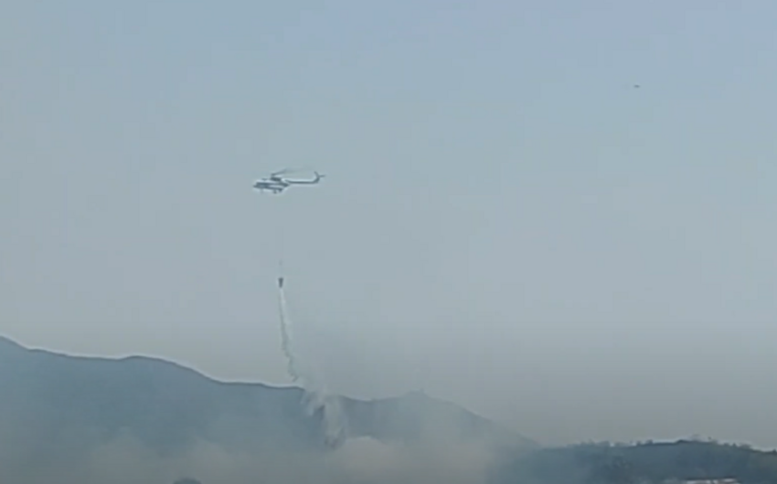 Xocavənd və Ağdərədə baş verən yanğınların söndürülməsinə aviasiya cəlb olunub