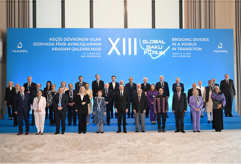 Президент Ильхам Алиев принимает участие в церемонии открытия XIII Глобального Бакинского форума