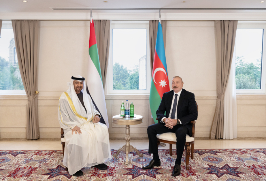 BƏƏ Prezidenti Şeyx Məhəmməd bin Zayed Al Nəhyan Azərbaycana səfəri barədə paylaşım edib