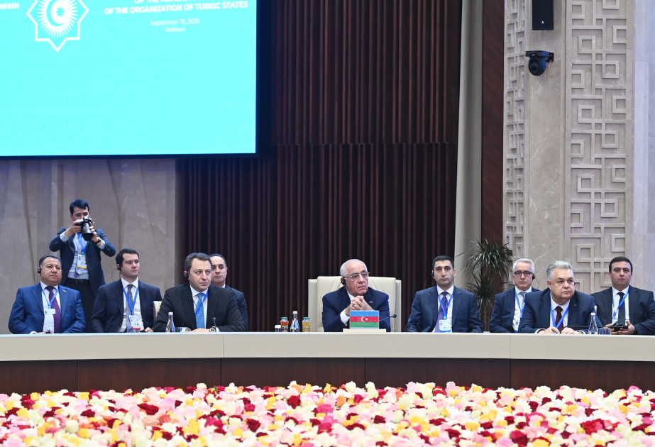 Baş nazir Əli Əsədov TDT-yə üzv ölkələrin Bişkek görüşündə Zəngəzur dəhlizinin önəmindən danışıb