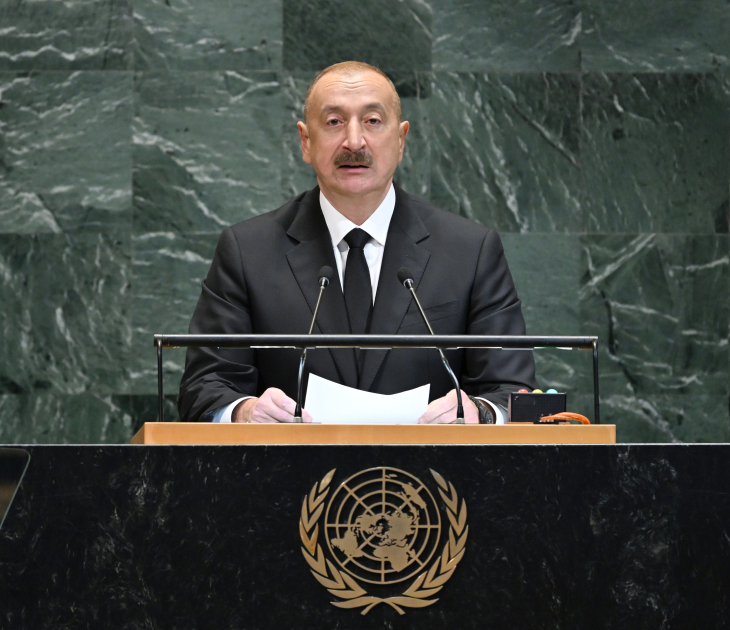 Prezident İlham Əliyev BMT Baş Assambleyasının 80-ci sessiyasında iştirakı ilə bağlı paylaşım edib