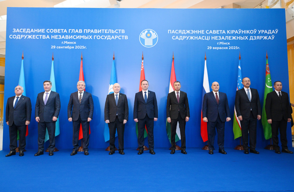 Baş nazir Əli Əsədov Minskdə MDB Hökumət Başçıları Şurasının iclasında iştirak edib