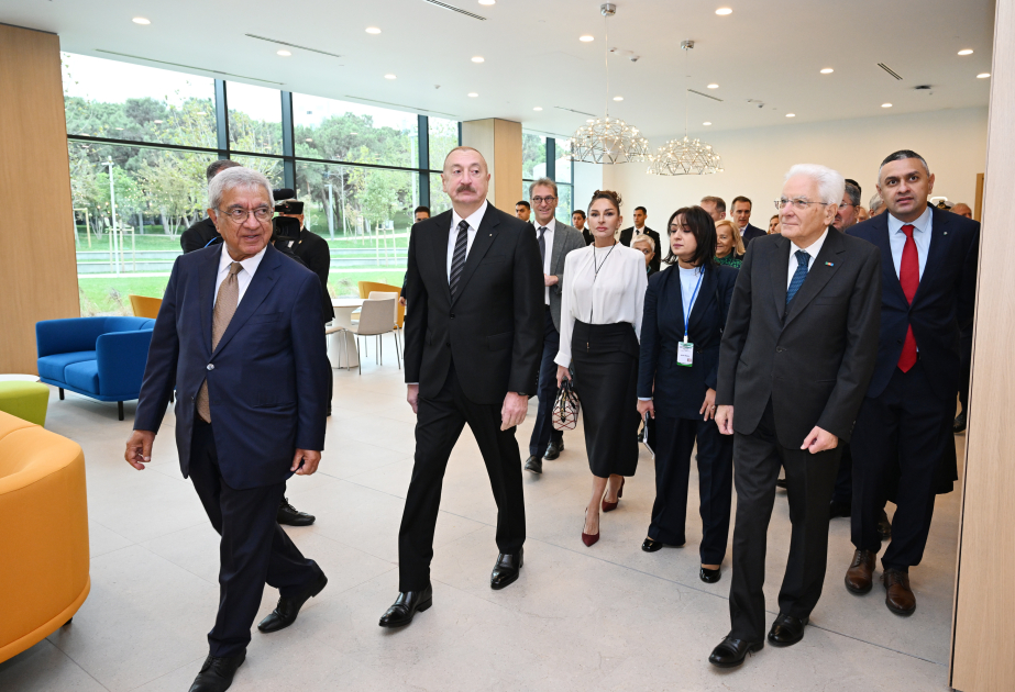 Bakıda İtaliya-Azərbaycan Universitetinin ilk tədris korpuslarının açılışı olub