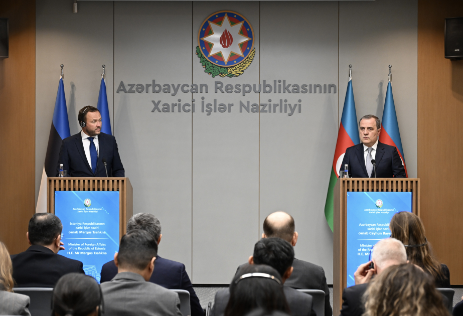 Ceyhun Bayramov: Azərbaycan Estoniya ilə münasibətləri dostluğa, qarşılıqlı hörmətə əsaslanan təmaslar kimi görür