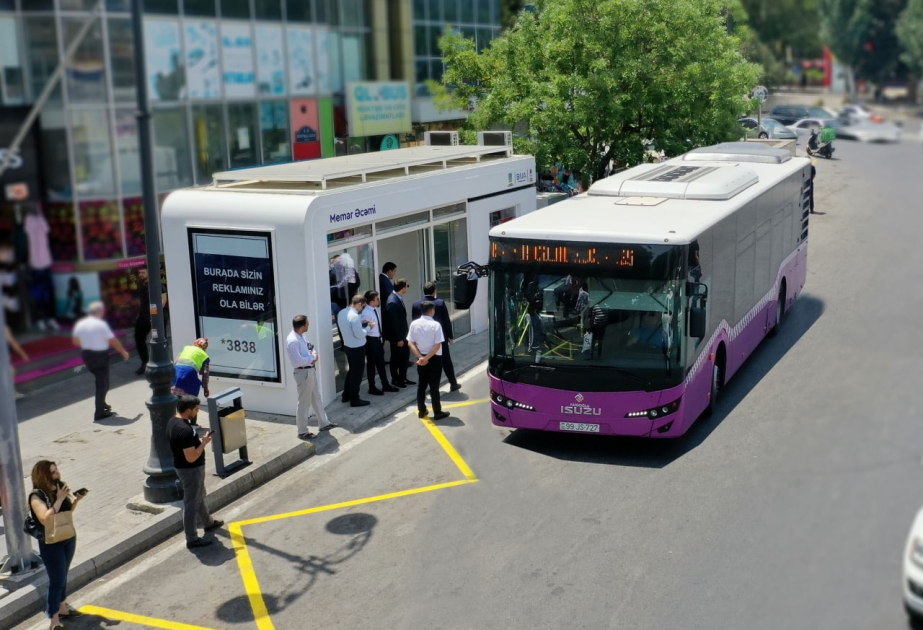 Bakıda sərnişinlər mobil tətbiqlə avtobusların gəliş vaxtını real vaxtda izləyə biləcəklər