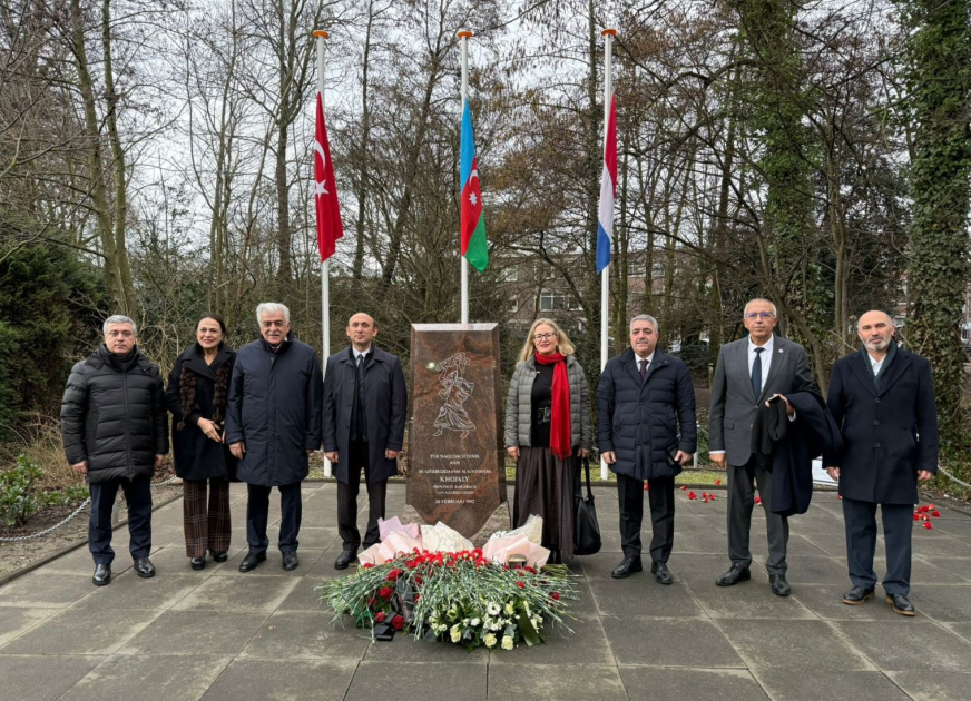 Xocalı soyqırımı qurbanları Haaqada anılıb
