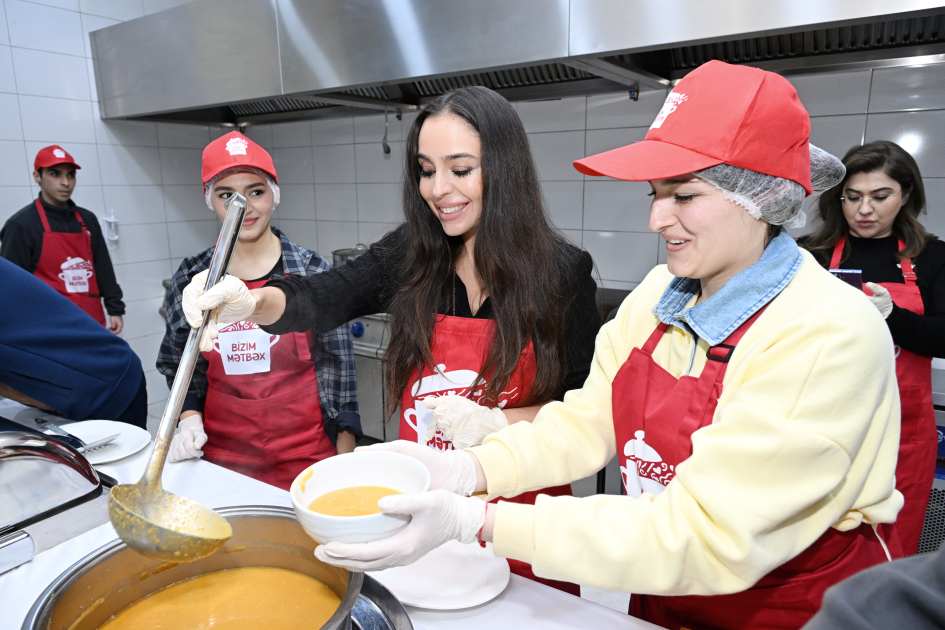 Leyla Əliyeva Qubada iftar məclisində iştirak edib