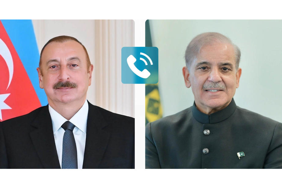 Prezident İlham Əliyevlə Pakistanın Baş naziri Məhəmməd Şahbaz Şərif arasında telefon danışığı olub