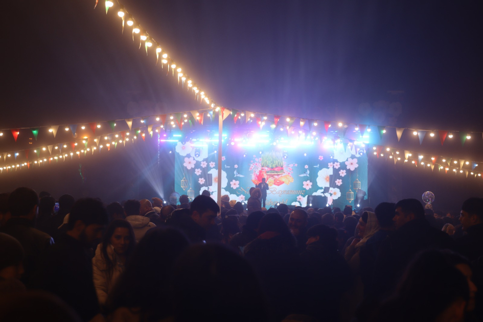 Xankəndidə bayram konserti atəşfəşanlıqla başa çatıb