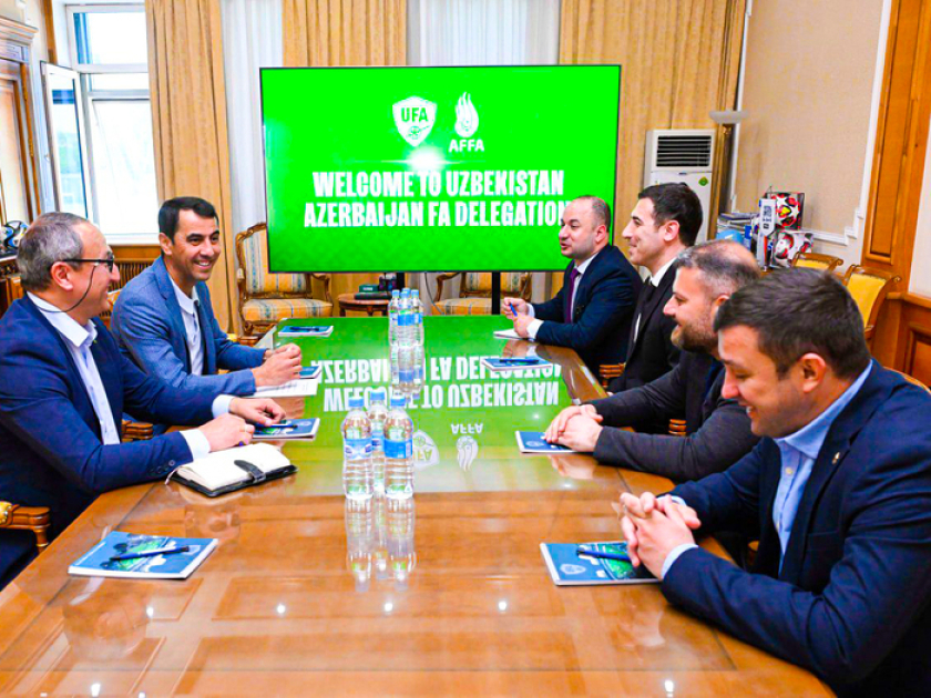 Azərbaycan və Özbəkistan futbol sahəsində əməkdaşlığı gücləndirir