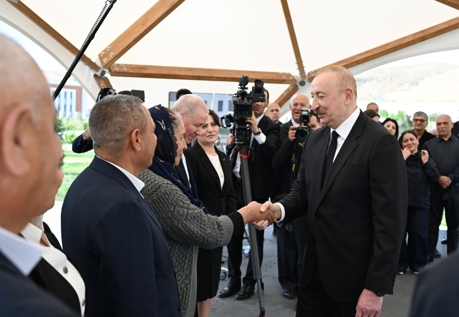 Prezident İlham Əliyev və birinci xanım Mehriban Əliyeva Cəbrayıl rayonuna səfər ediblər