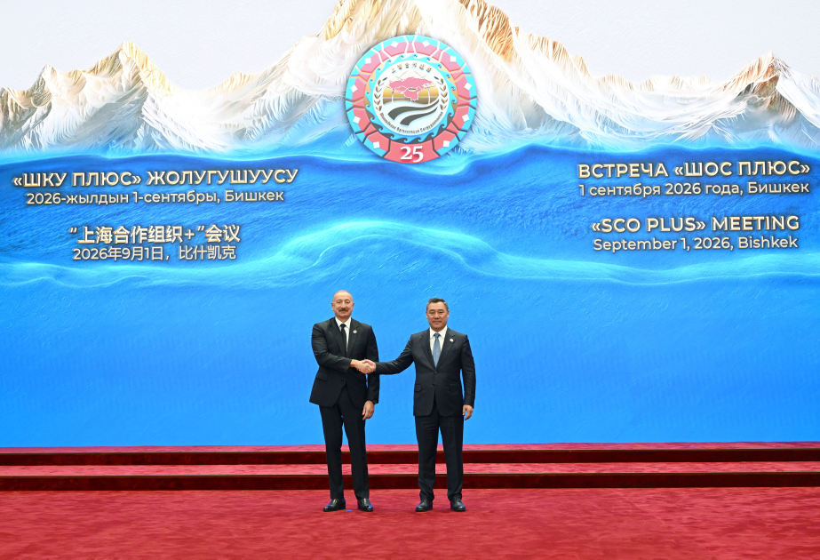 Prezident İlham Əliyev “ŞƏT plyus” formatında görüşdə iştirak edir