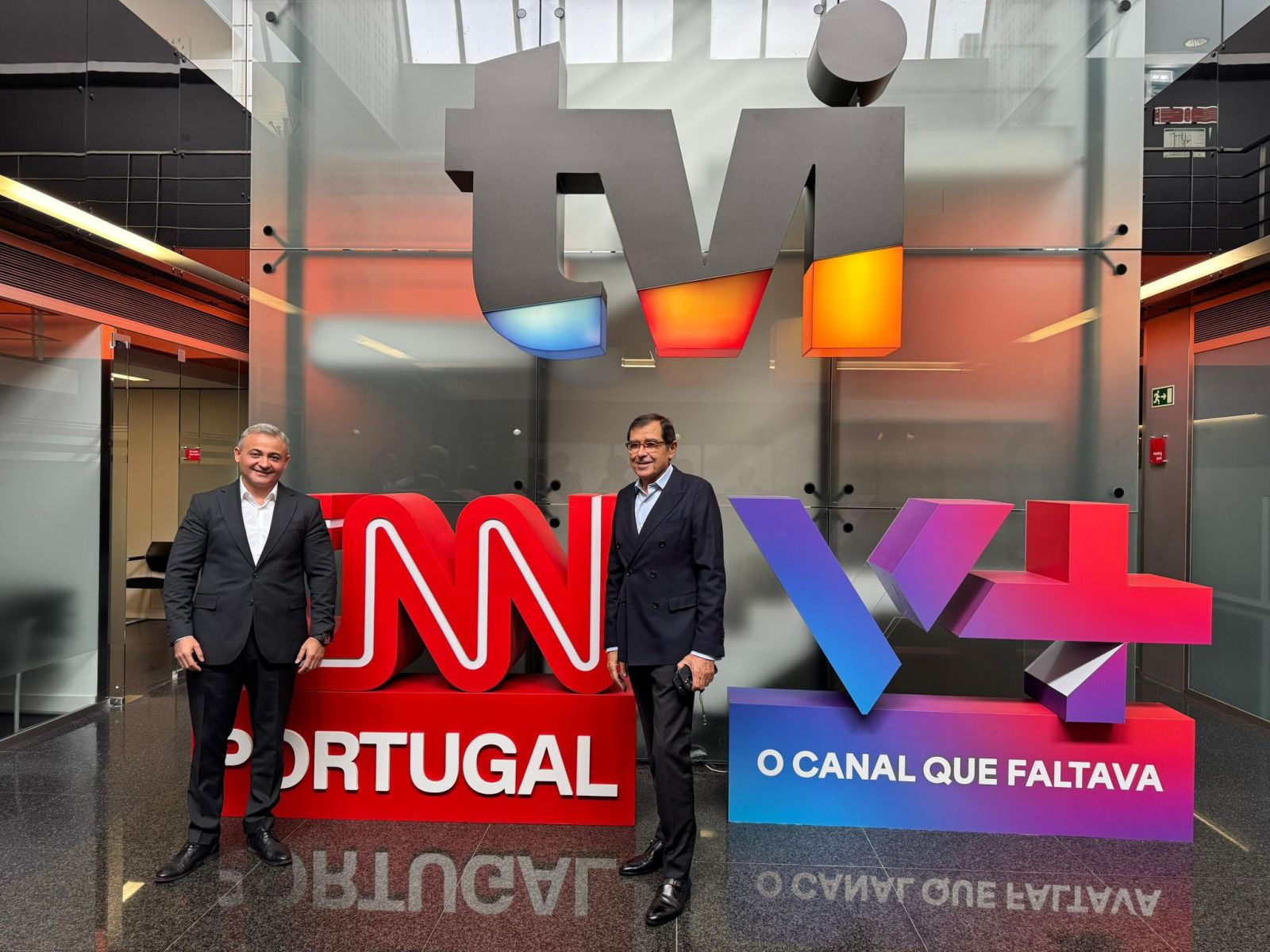 AzTV-nin nümayəndə heyəti “CNN Portugal” telekanalında