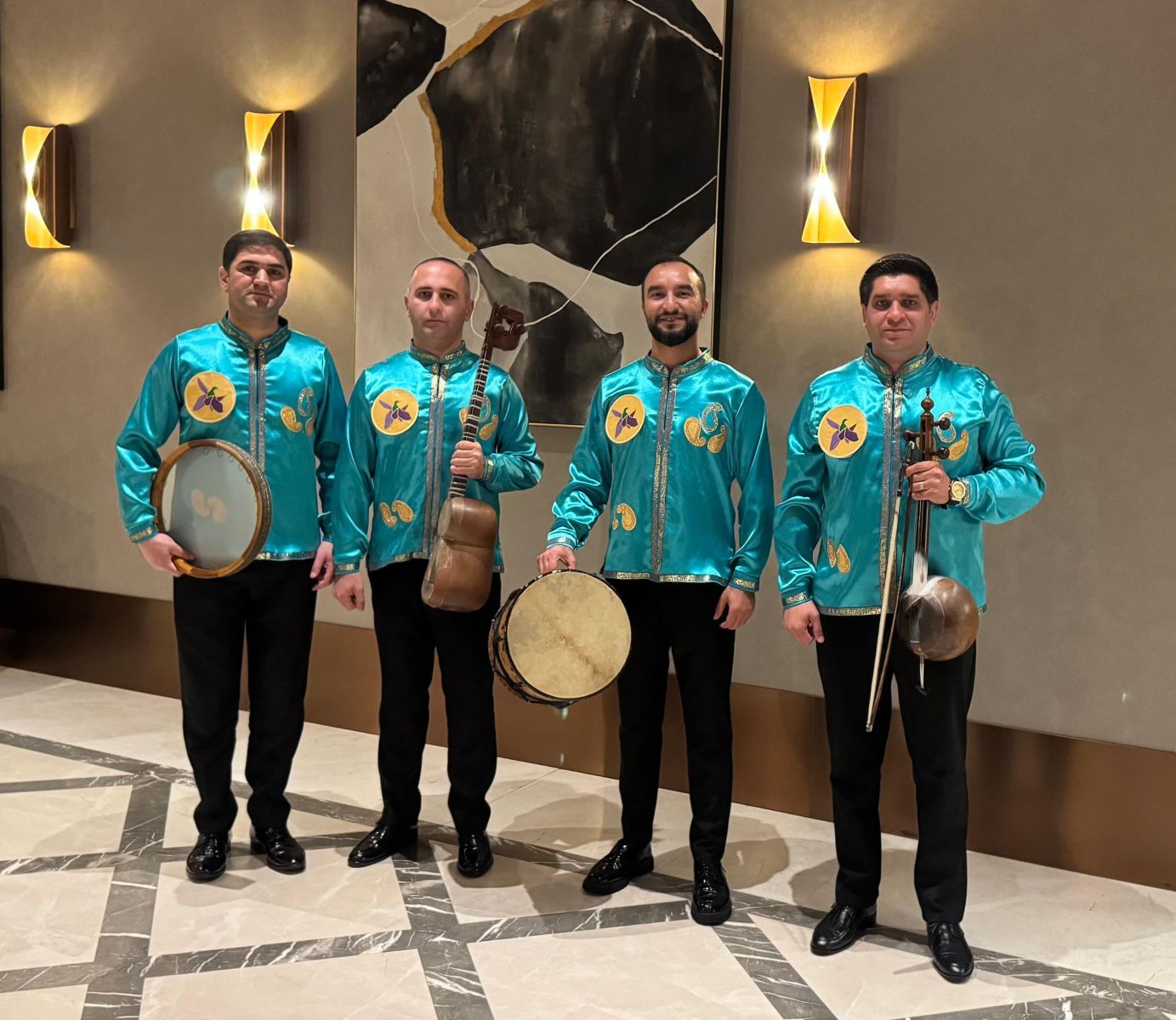 "Vətən" Muğam Qrupunun çıxışı Daşkəntdə alqışlarla qarşılanıb