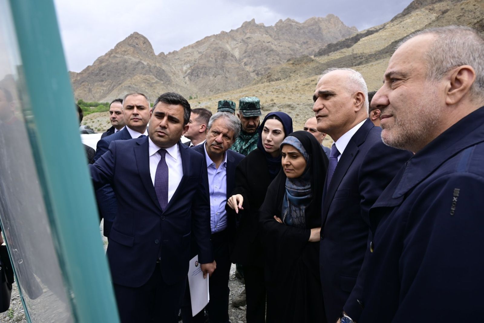 Zəngilan və Naxçıvanda yol-elektroenergetika sahəsində birgə layihələrə baxış keçirilib